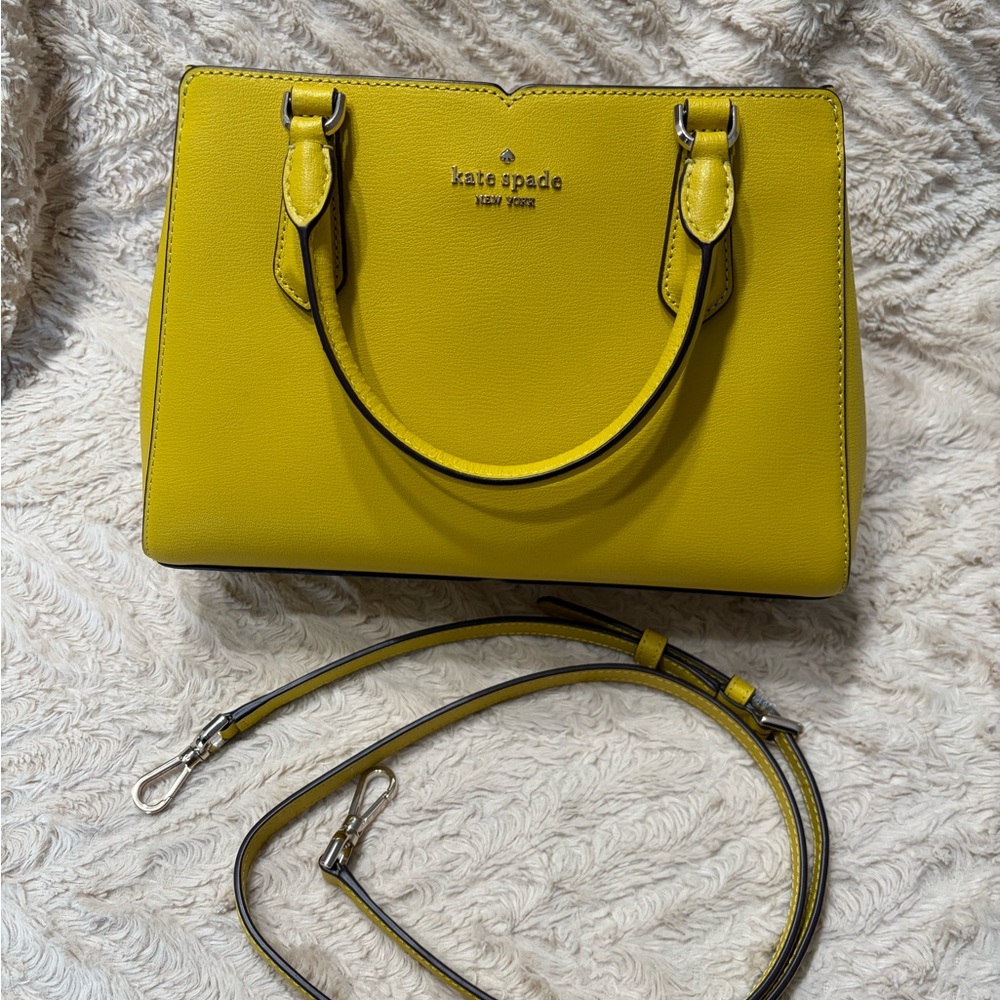 Kate Spade Mustard Yellow Satchel - Picture 5 of 7